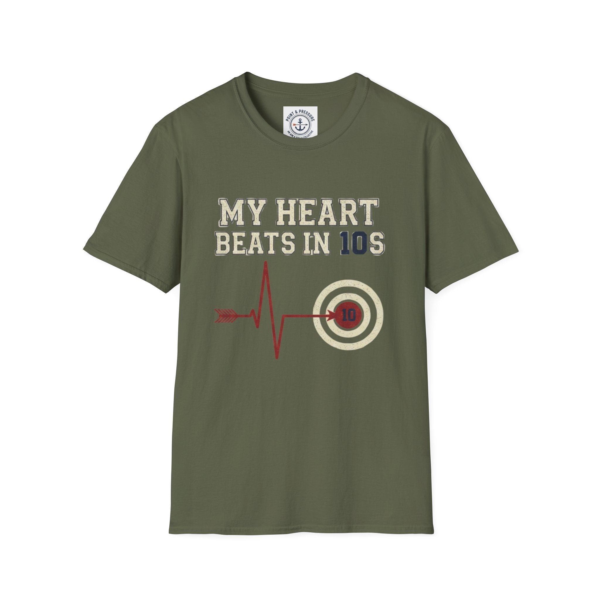 Archery Tee - "My Heart Beats in 10s"