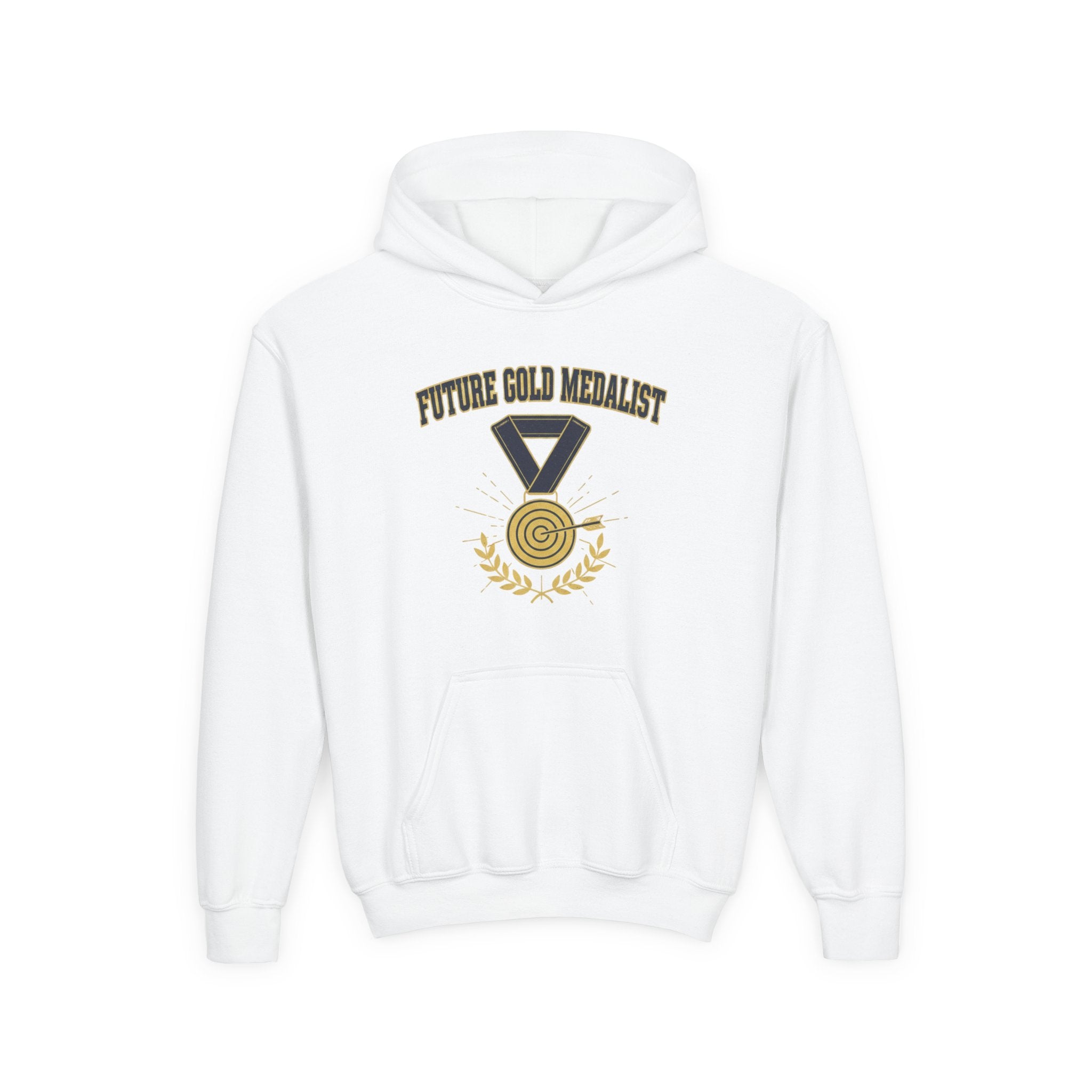 Kid's Archery Hoodie – “Future Gold Medalist”