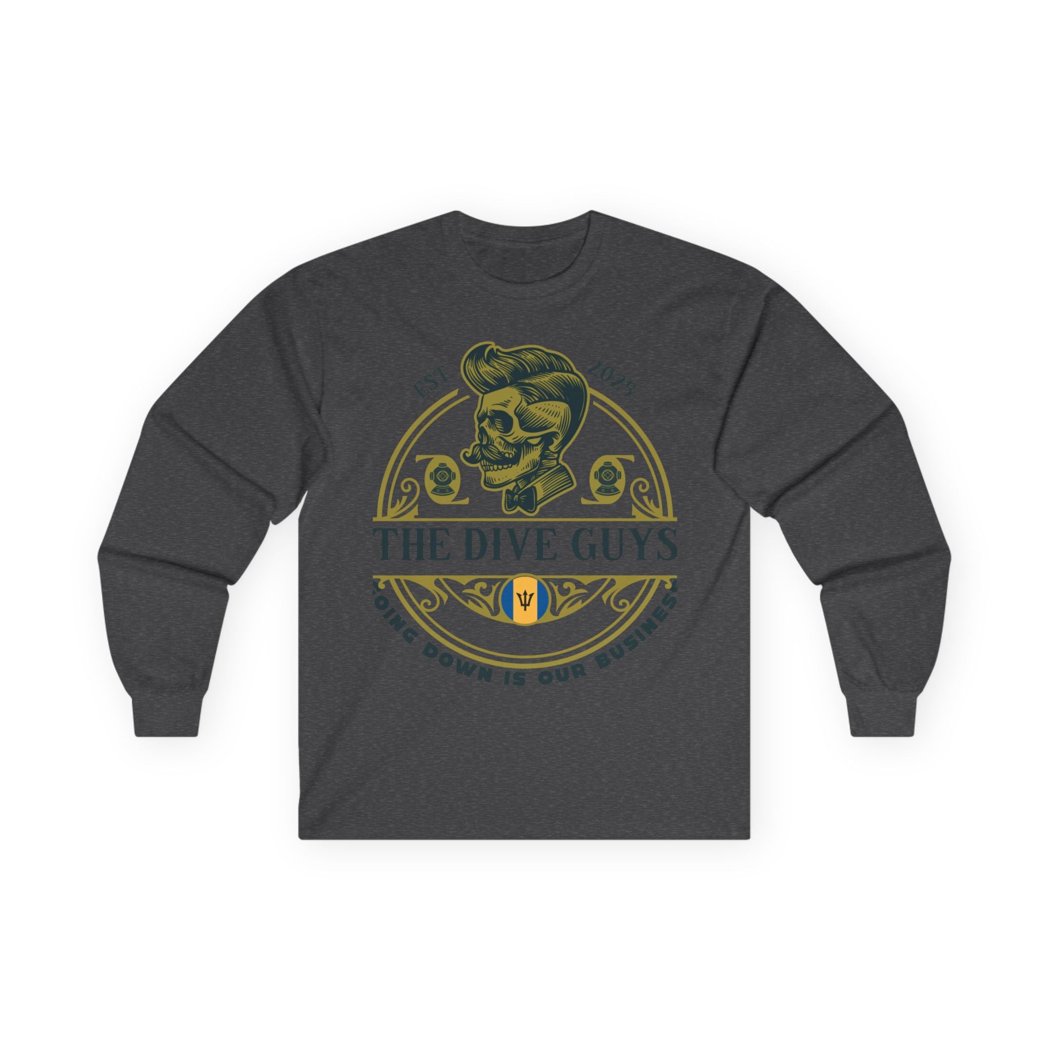 The Dive Guys Long Sleeve Tee - "Going Down Is Our Business"