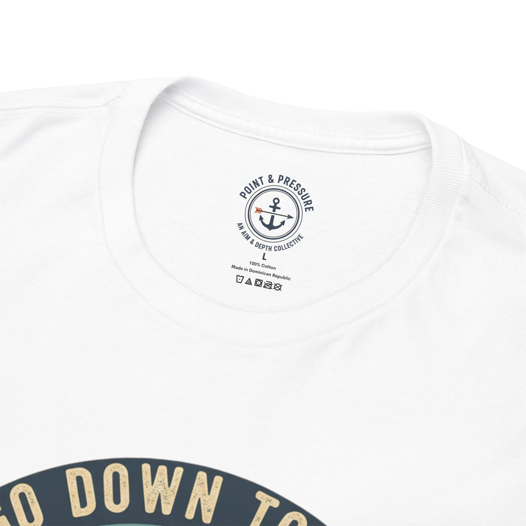 Couples' Scuba Tee - "We Go Down Together"