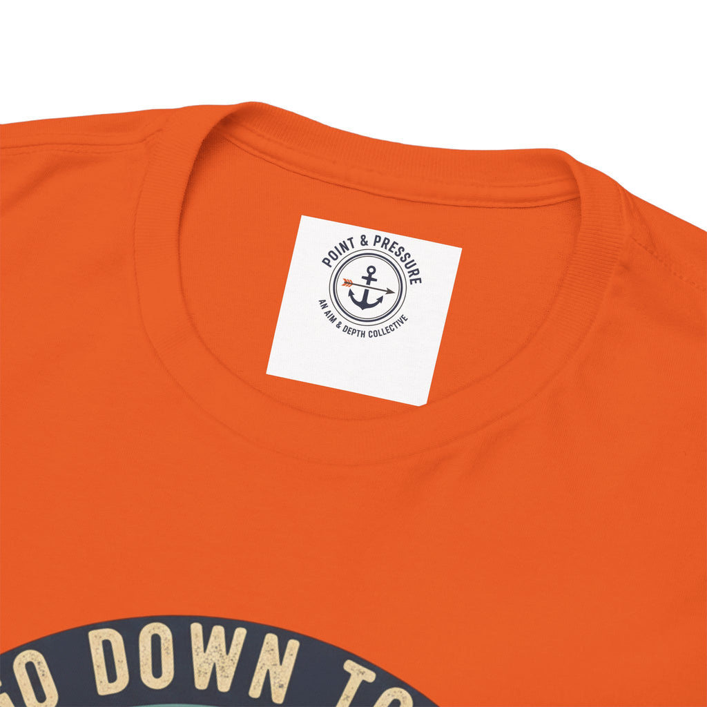 Couples' Scuba Tee - "We Go Down Together"