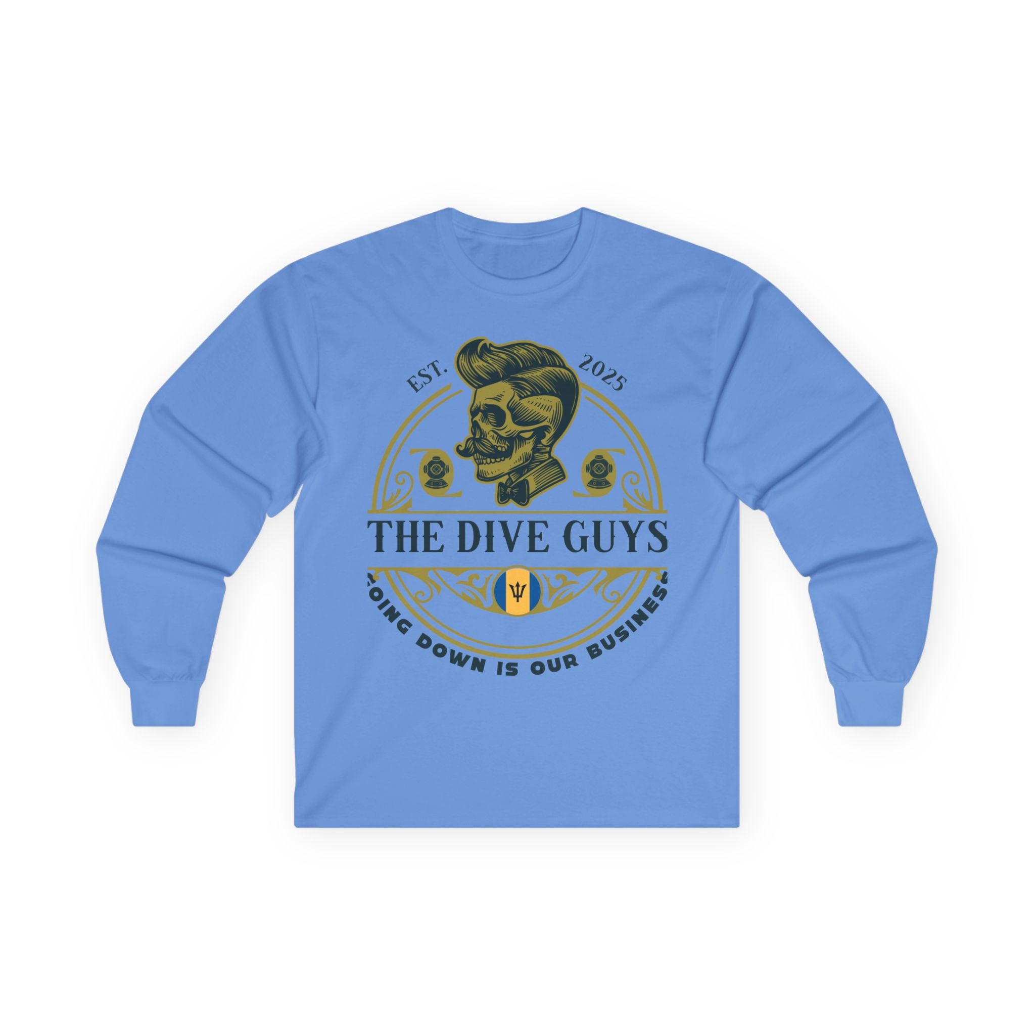 The Dive Guys Long Sleeve Tee - "Going Down Is Our Business"