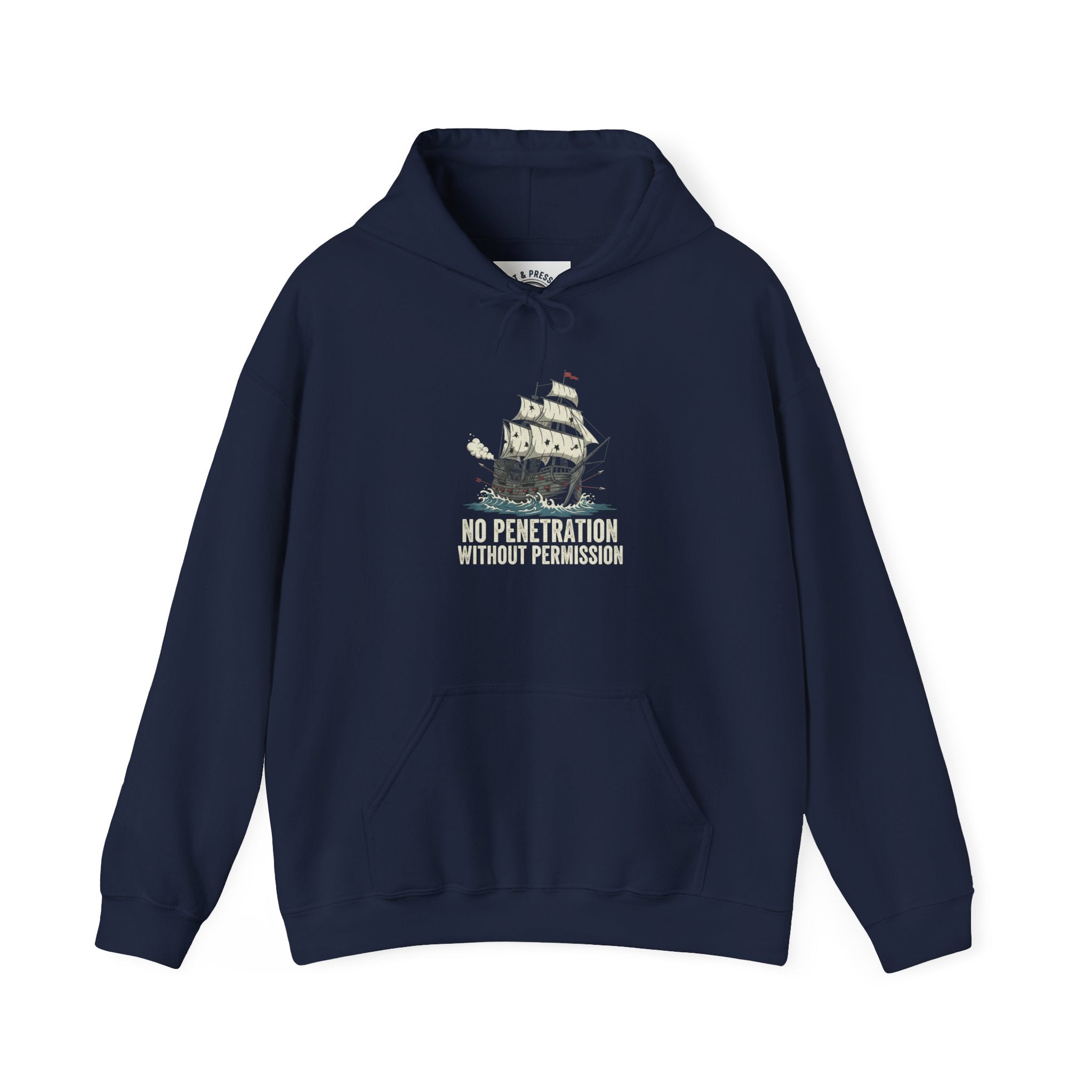 Wreck Diving Hoodie - "No Penetration Without Permission"