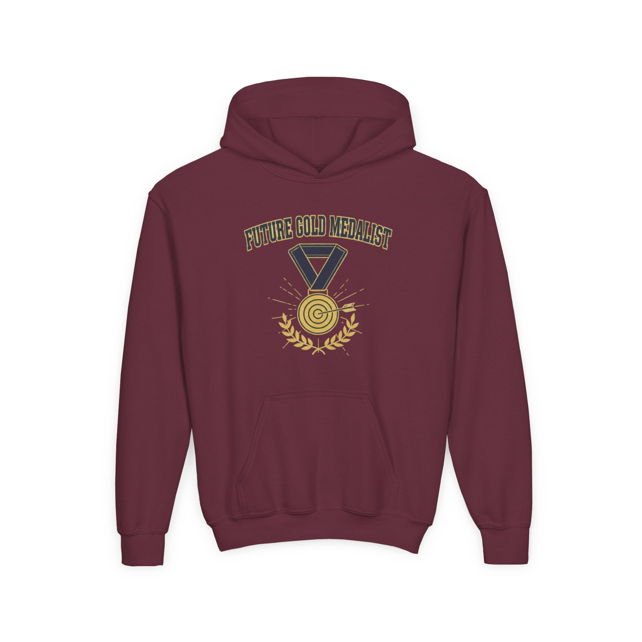 Kid's Archery Hoodie – “Future Gold Medalist”