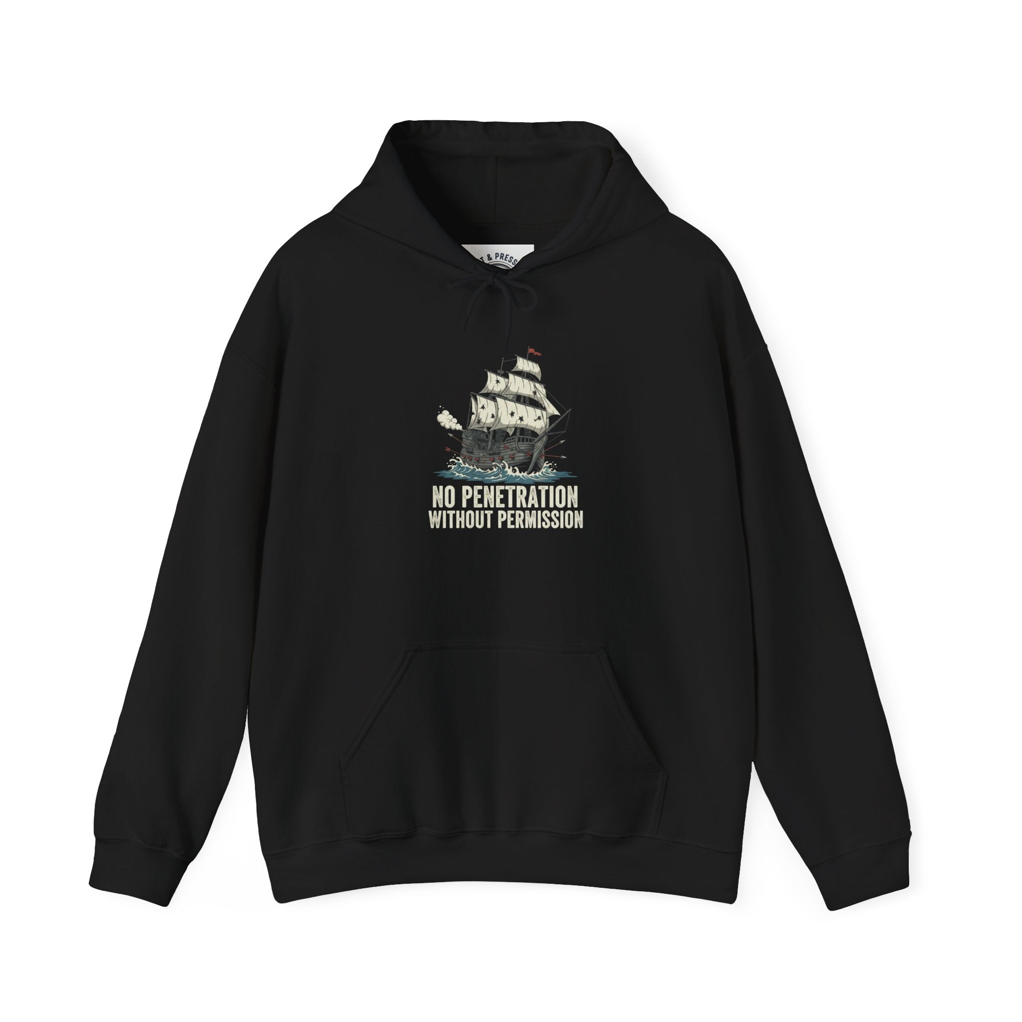 Wreck Diving Hoodie - "No Penetration Without Permission"