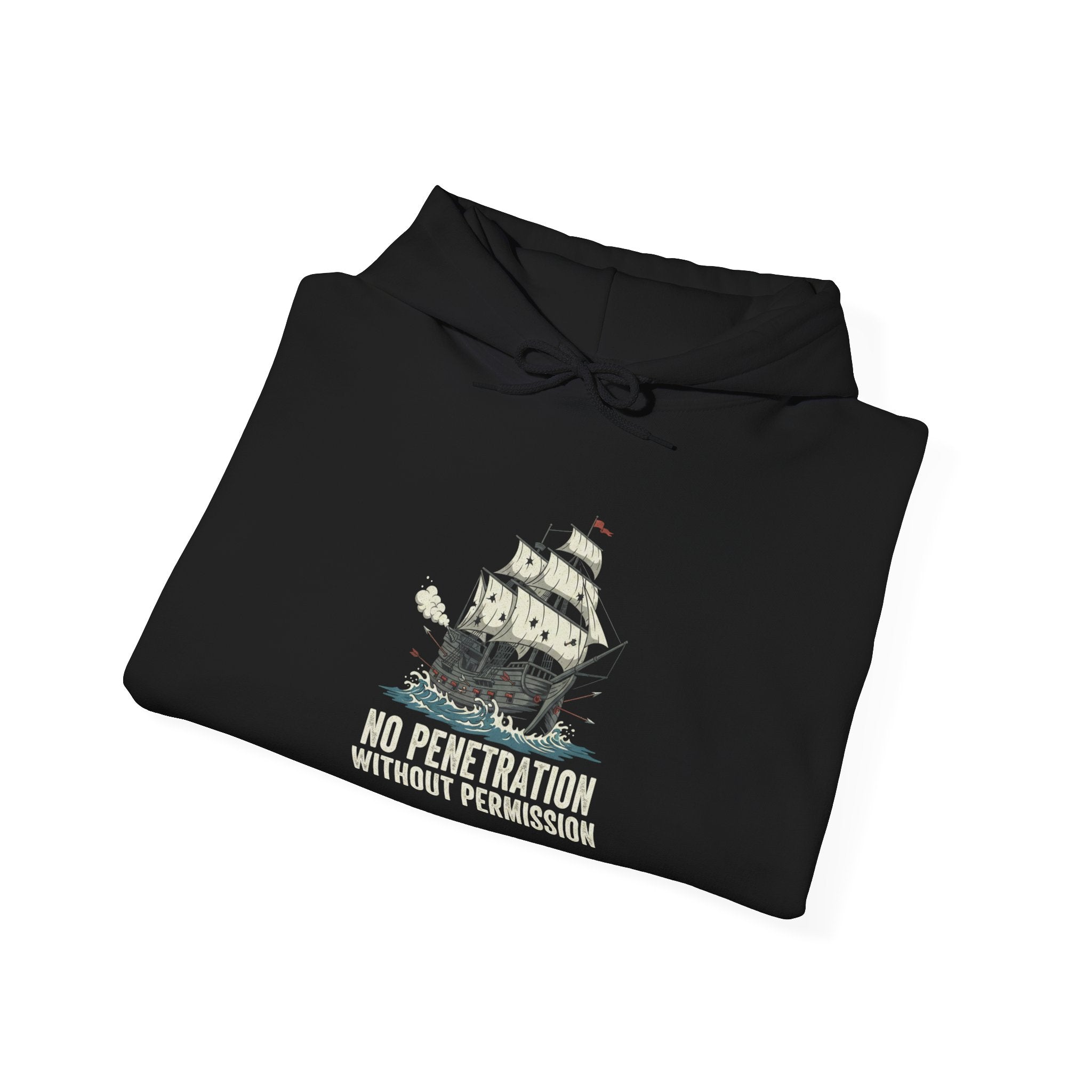 Wreck Diving Hoodie - "No Penetration Without Permission"