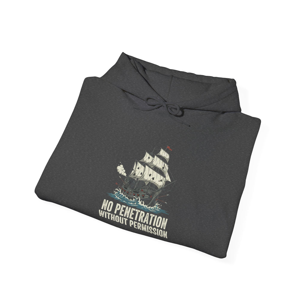 Wreck Diving Hoodie - "No Penetration Without Permission"