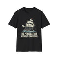 Wreck Diving Tee Oversized - "No Penetration Without Permission"