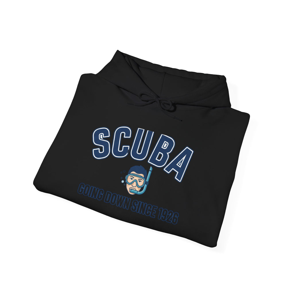 Scuba Hoodie - "Going Down Since 1926"