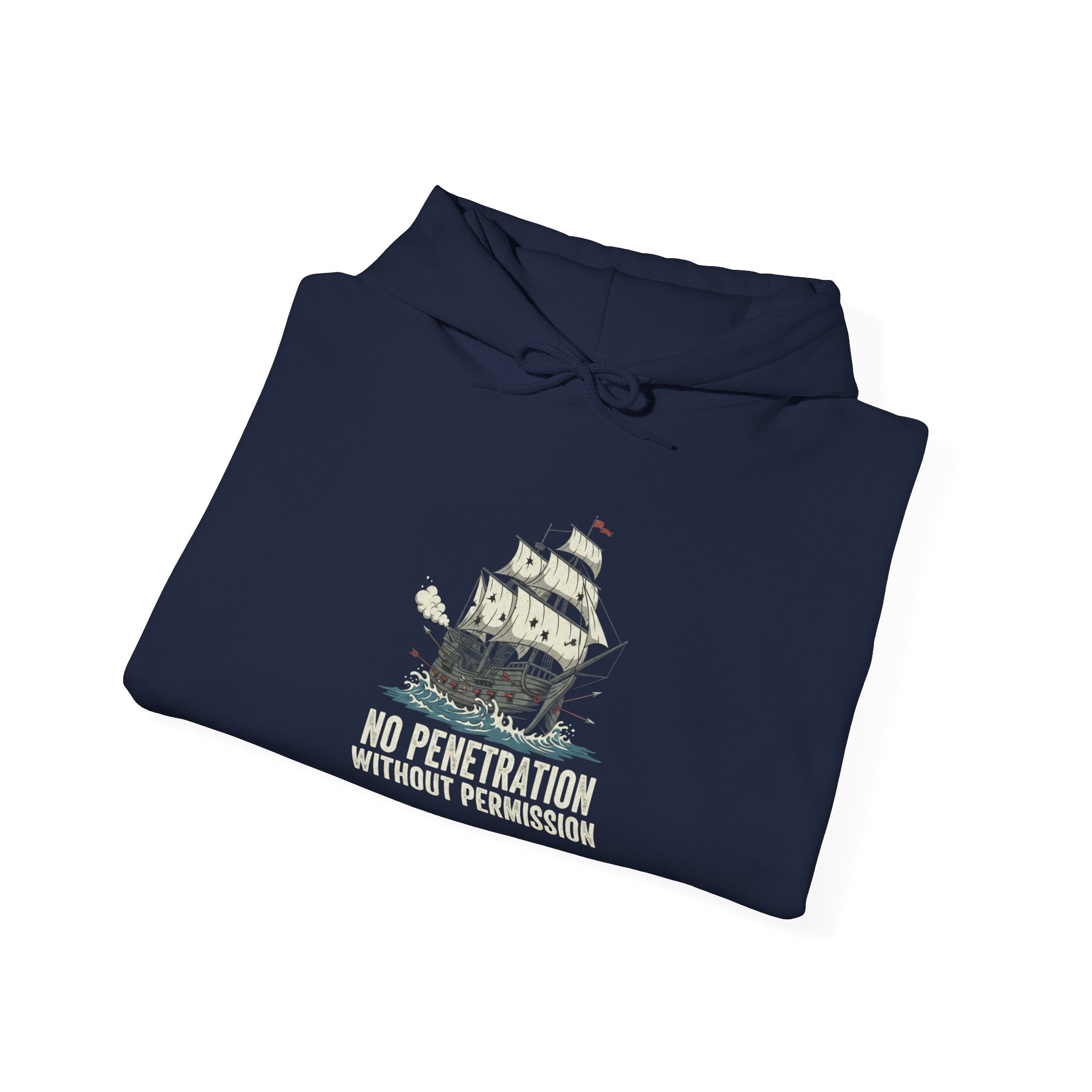 Wreck Diving Hoodie - "No Penetration Without Permission"