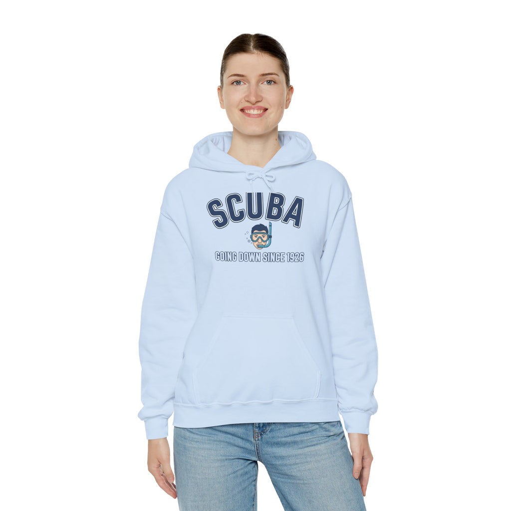 Scuba Hoodie - "Going Down Since 1926"