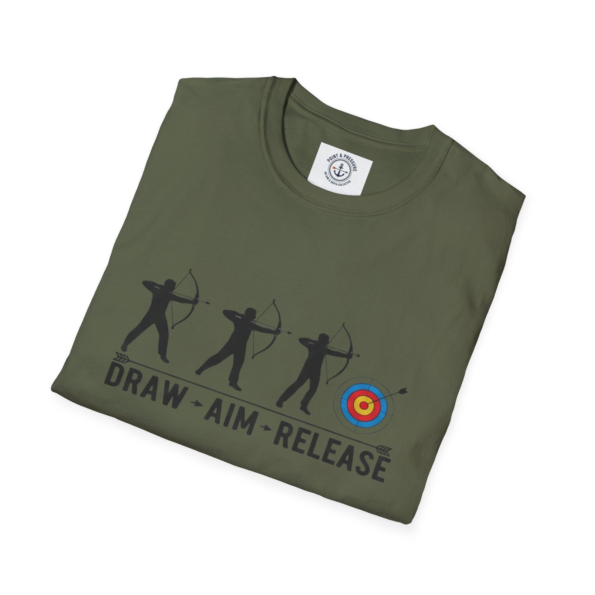 Archery Tee - "Draw • Aim • Release"