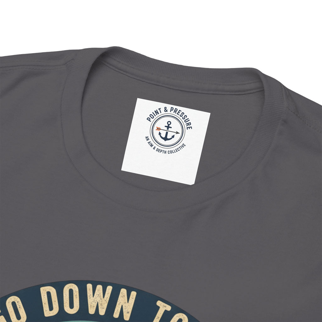 Couples' Scuba Tee - "We Go Down Together"